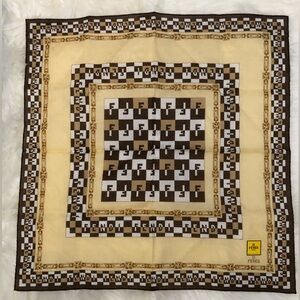 NWT Authentic Fendi Roma Scarf
